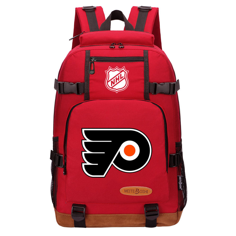 Philadelphia Flyers Hockey League  Waterproof Backpack School Notebook Travel Bag