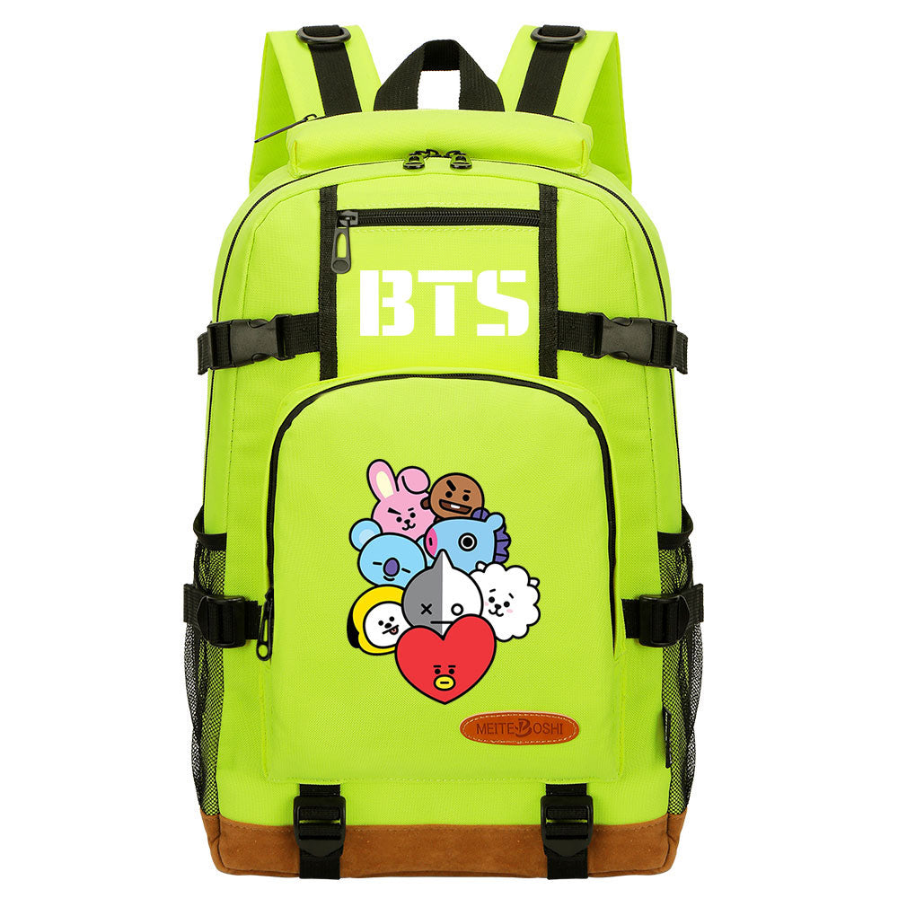 Kpop BTS Waterproof Backpack School Notebook Travel Bag