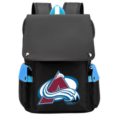 Colorado Avalanche Hockey Team School Backpack Oxford Laptop Bag
