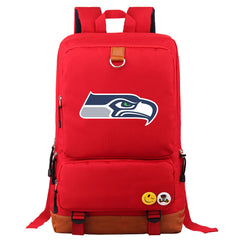 Seattle Seahawks Football Team Rugby Proof Backpack NoteBook Laptop School Bag