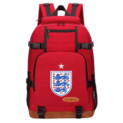 England National Football Team Waterproof Backpack School Notebook Travel Bag