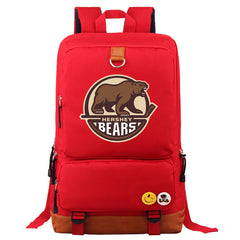 Hershy Bears Hockey Team Proof Backpack NoteBook Laptop School Bag