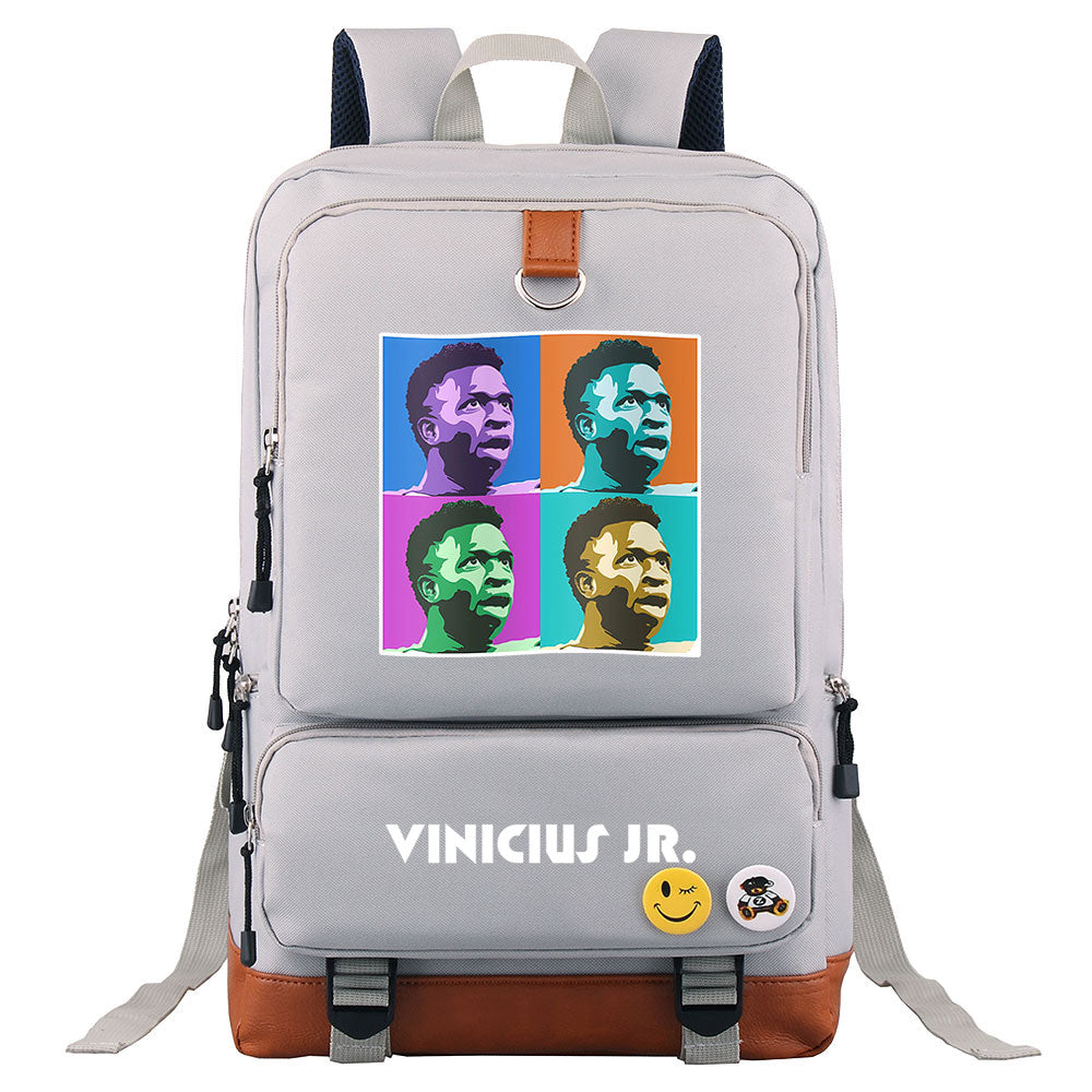 Vinicius Junior FC Proof Backpack NoteBook Laptop School Bag