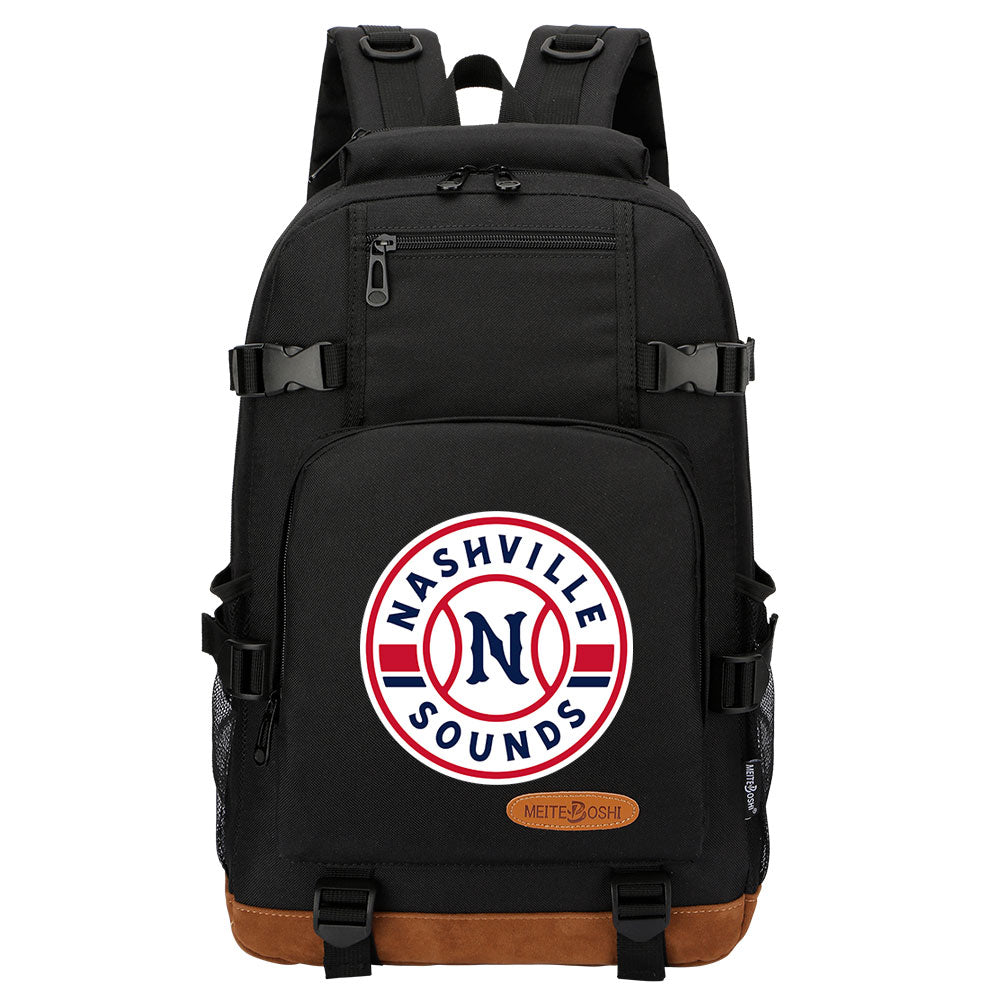 Nashville Sounds Waterproof Backpack School Notebook Travel Bag