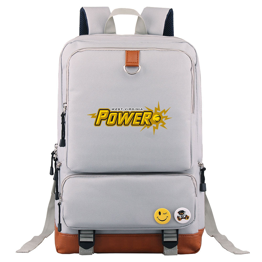 West Virginia Power Proof Backpack NoteBook Laptop School Bag