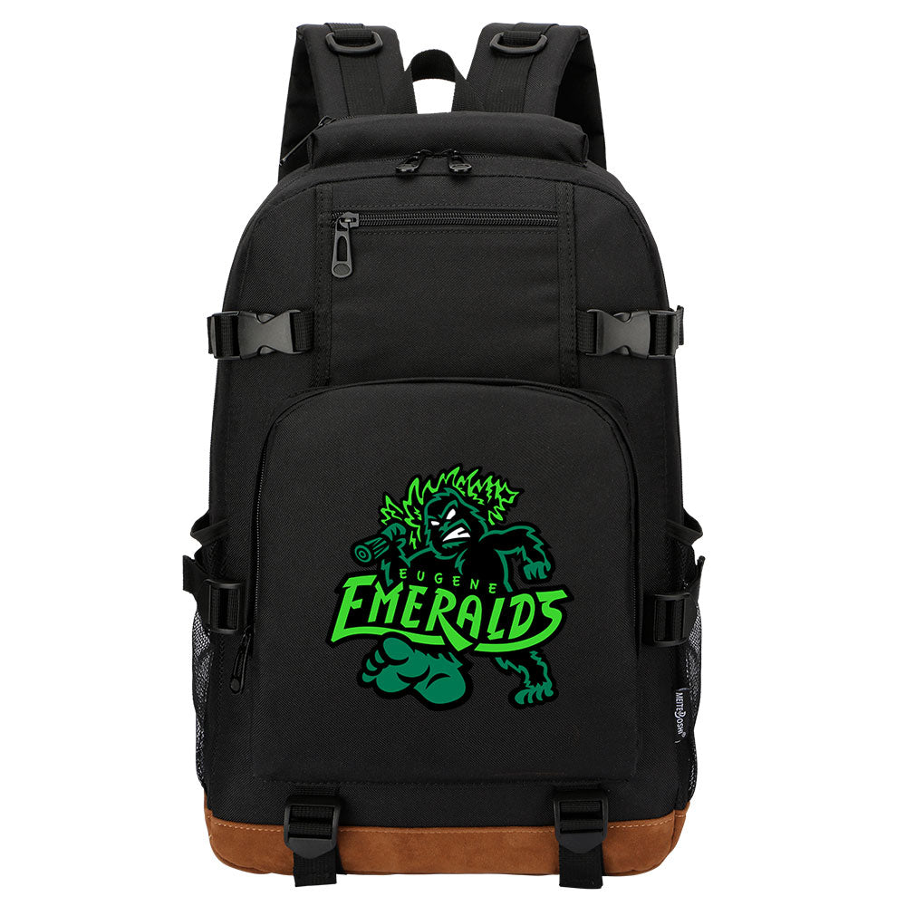 Eugene Emeralds Waterproof Backpack School Notebook Travel Bag