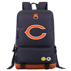 Chicago Bears Football Team Rugby Proof Backpack NoteBook Laptop School Bag