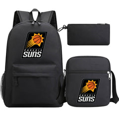 Phoenix Suns Basketball School Backpack Shoulder Bag Pencil Bags 3pcs Set
