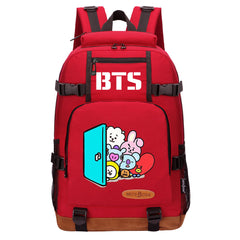 Kpop BTS Waterproof Backpack School Notebook Travel Bag