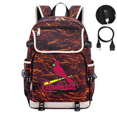 St Louis Cardinals Backpack School Notebook Travel Bags