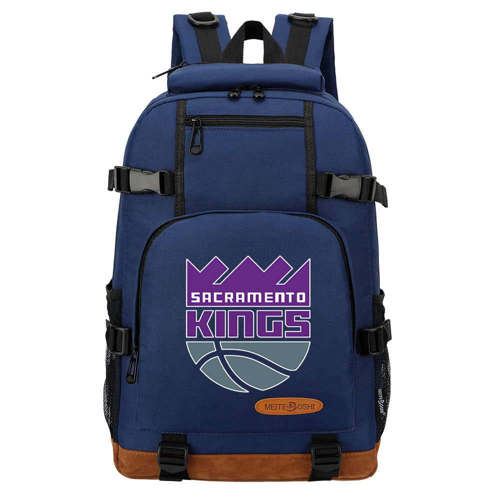 Sacramento Kings Waterproof Backpack School Notebook Travel Bag