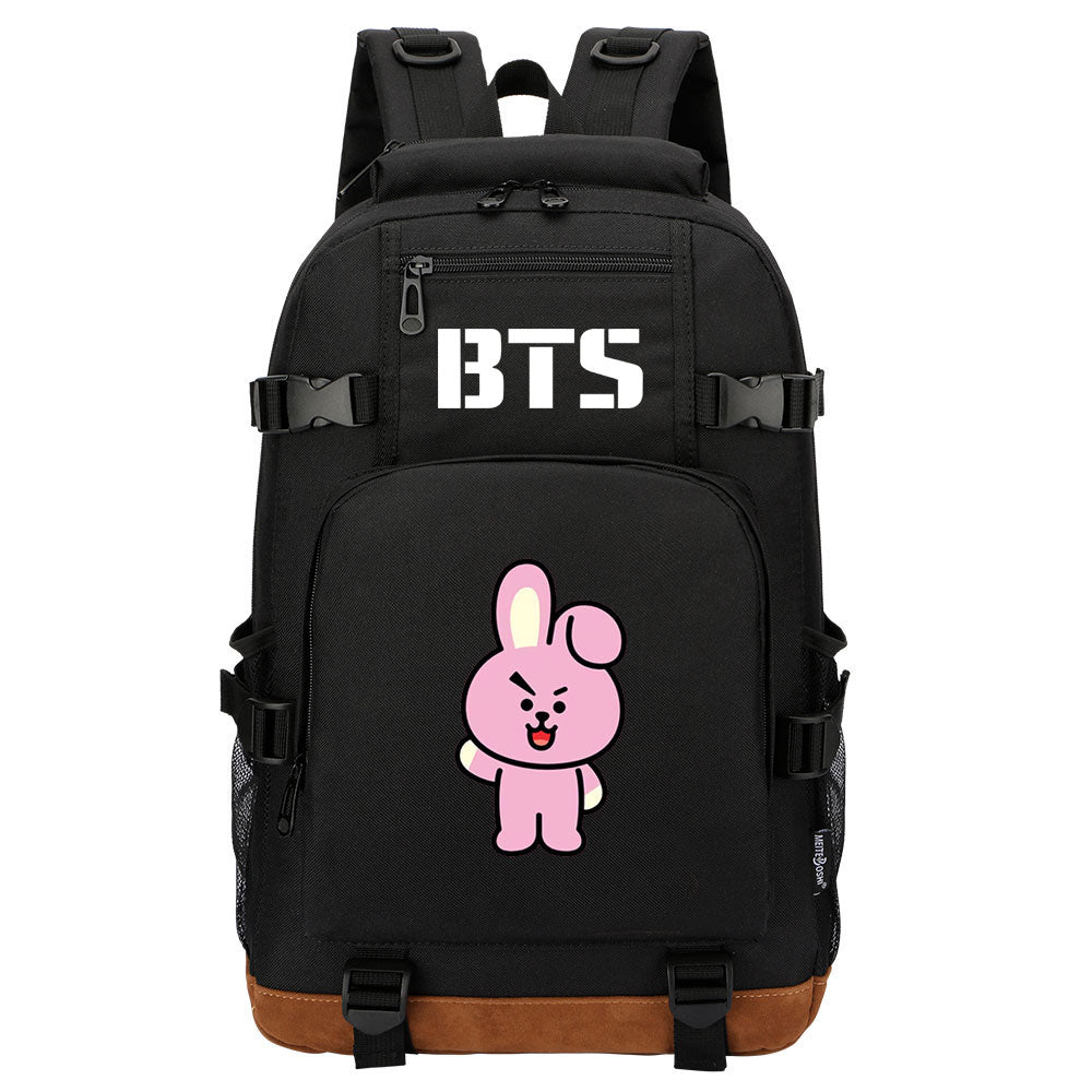 Kpop BTS Cooky JK Waterproof Backpack School Notebook Travel Bag