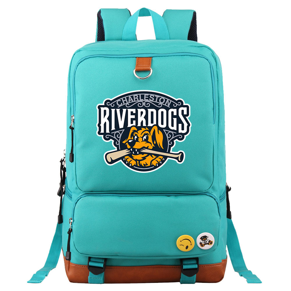 Charleston RiverDogs Water Proof Backpack NoteBook Laptop School Bag