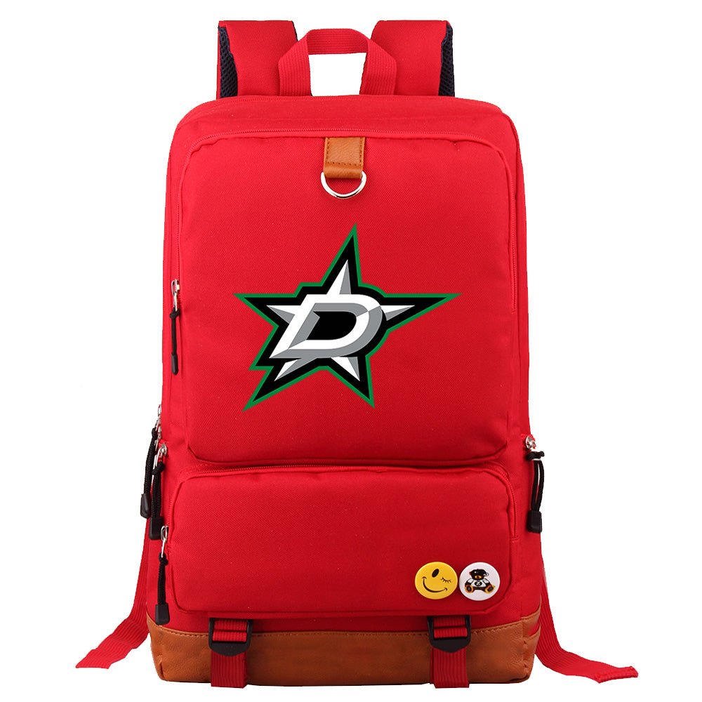 Dallas Stars Hockey Team Proof Backpack NoteBook Laptop School Bag
