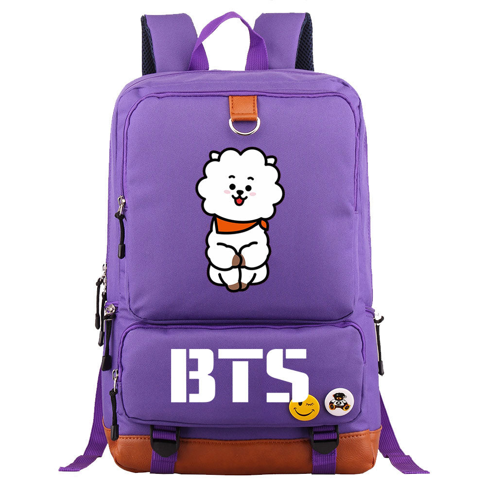 BTS RJ Proof Backpack NoteBook Laptop School Bag