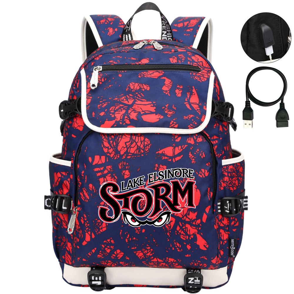 Lake Elsinore Storm Backpack School Notebook Travel Bags