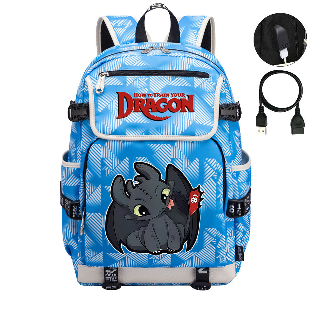 How to Train Your Dragon Backpack School Notebook Travel Bags
