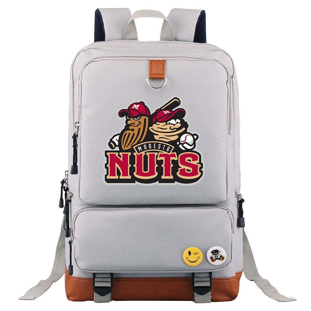 Modesto Nuts Water Proof Backpack NoteBook Laptop School Bag