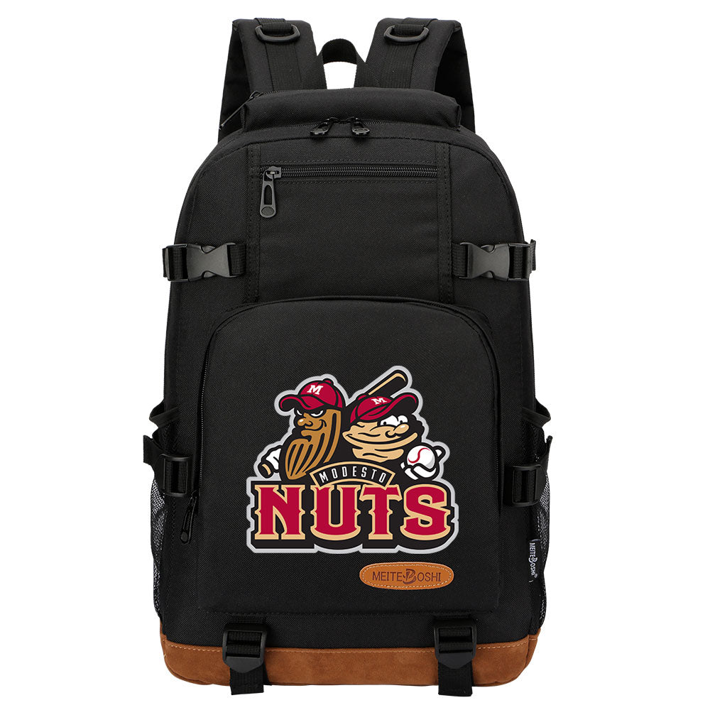 Modesto Nuts Waterproof Backpack School Notebook Travel Bag