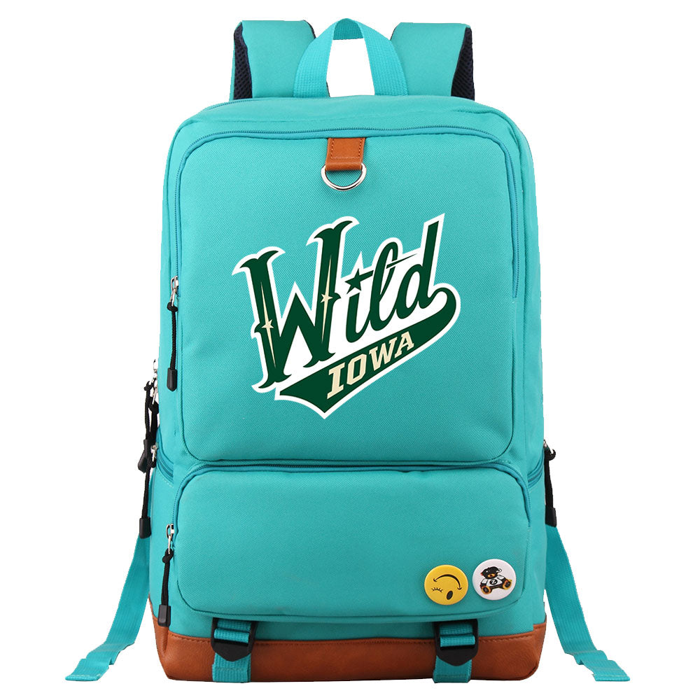Iowa Wild Hockey Team Proof Backpack NoteBook Laptop School Bag