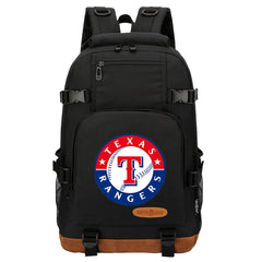 Texas Rangers Waterproof Backpack School Notebook Travel Bag