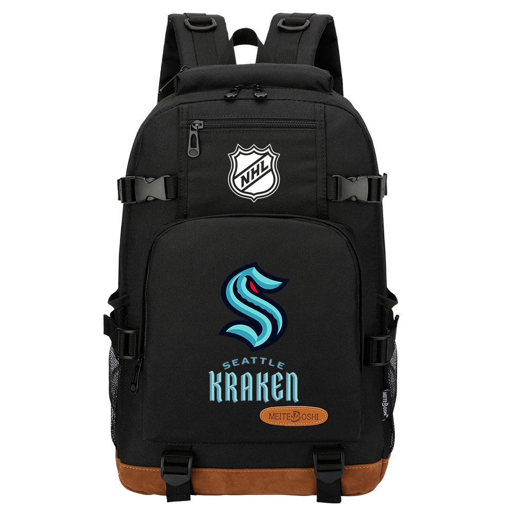 Seattle Kraken Hockey League  Waterproof Backpack School Notebook Travel Bag