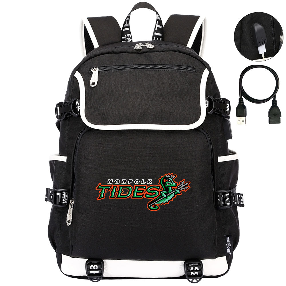 Norfolk Tides Backpack School Notebook Travel Bags