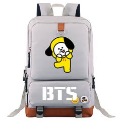 BTS Chimmy Proof Backpack NoteBook Laptop School Bag
