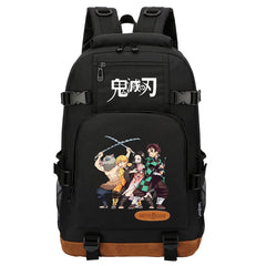 Demon Slayer Kimetsu No Yaiba Waterproof Backpack School Notebook Travel Bag