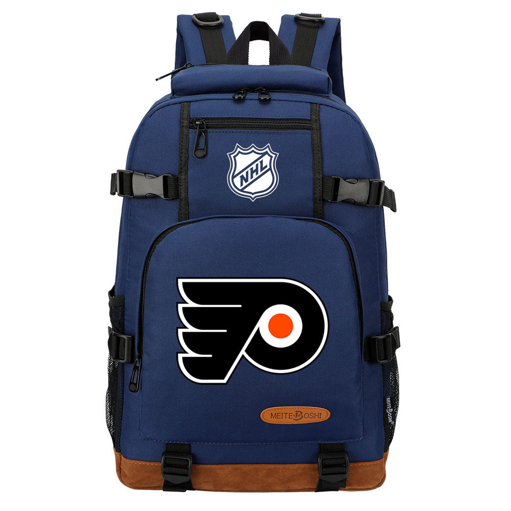 Philadelphia Flyers Hockey League  Waterproof Backpack School Notebook Travel Bag