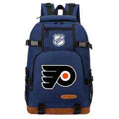 Philadelphia Flyers Hockey League  Waterproof Backpack School Notebook Travel Bag