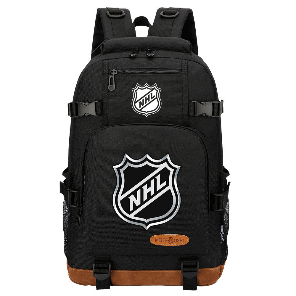 Hockey Team Waterproof Backpack School Notebook Travel Bag