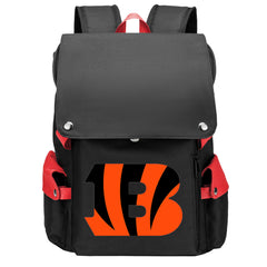 Cincinnati Bengals Football Team Rugby Laptop Backpack Oxford School Bag