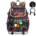 Zalgiris Backpack School Notebook Travel Bags