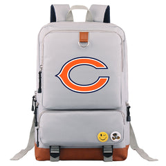 Chicago Bears Football Team Rugby Proof Backpack NoteBook Laptop School Bag