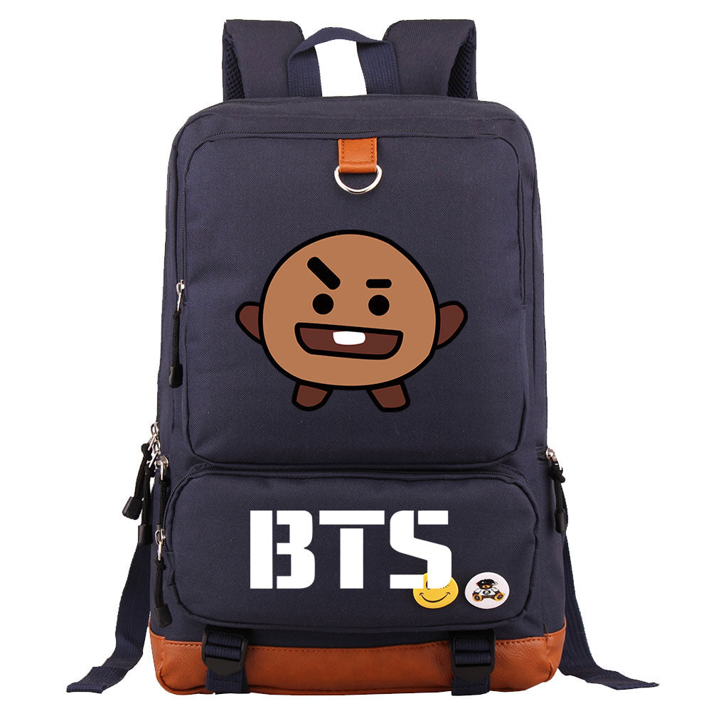 BTS Shooky Proof Backpack NoteBook Laptop School Bag