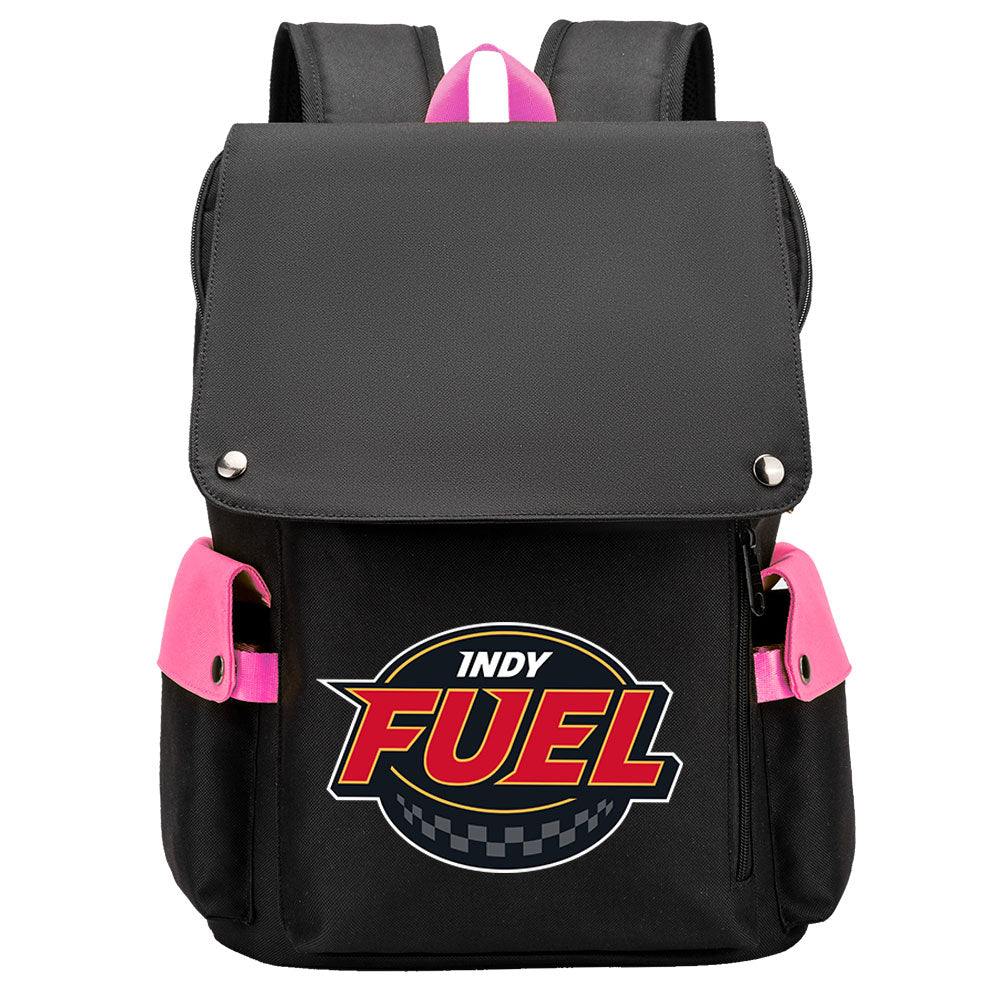 Indy Fuel Hockey Team School Backpack Oxford Laptop Bag