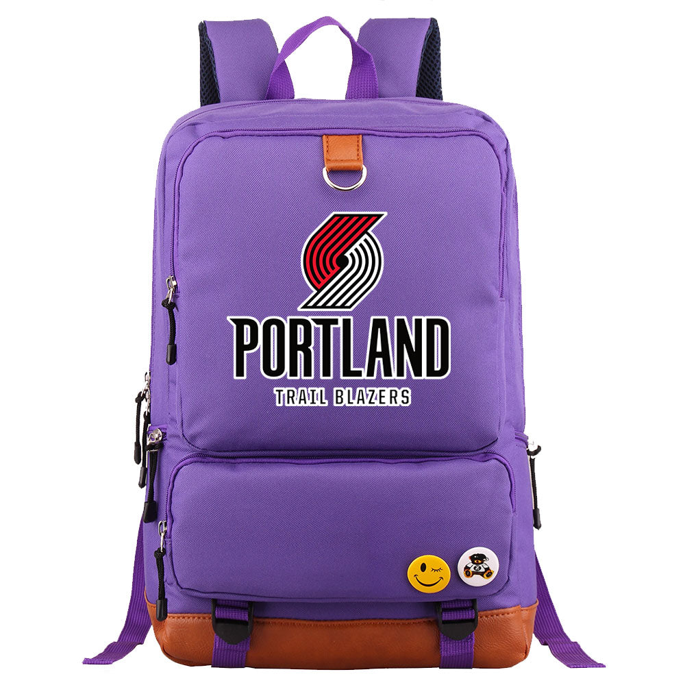 Portland Trail Blazers Water Proof Backpack NoteBook Laptop School Bag