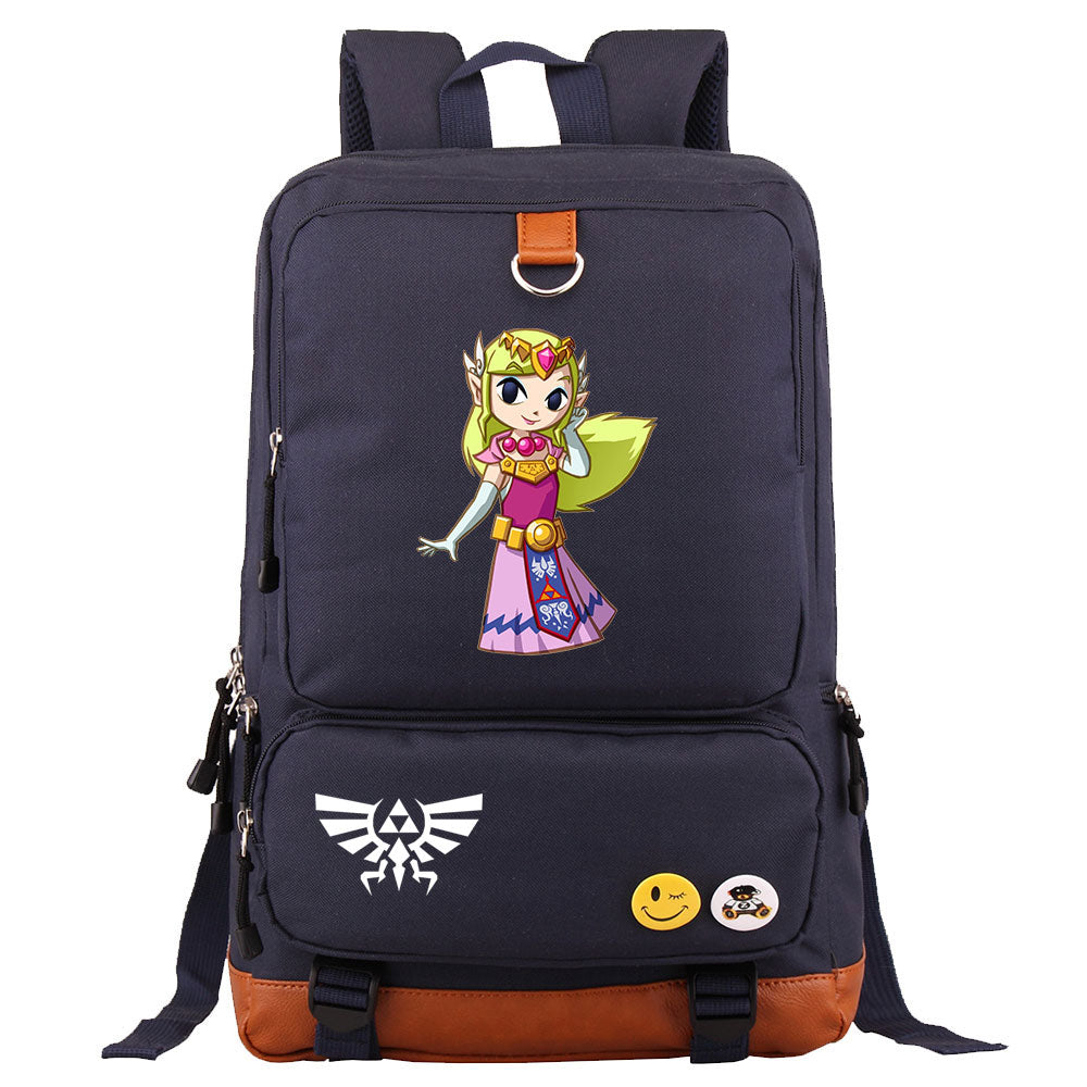 Zelda Proof Backpack NoteBook Laptop School Bag