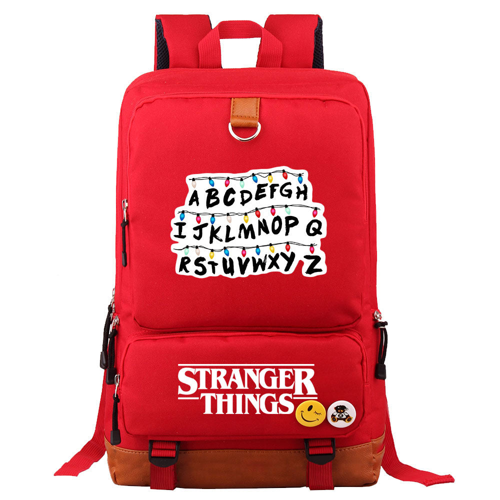 Strangers Things Proof Backpack NoteBook Laptop School Bag