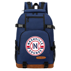 Nashville Sounds Waterproof Backpack School Notebook Travel Bag