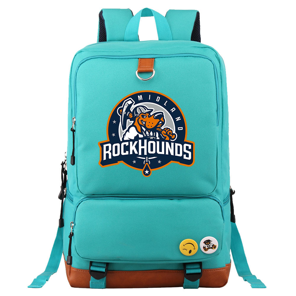 Midland RockHounds Water Proof Backpack NoteBook Laptop School Bag