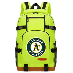 Oakland Athletics Waterproof Backpack School Notebook Travel Bag