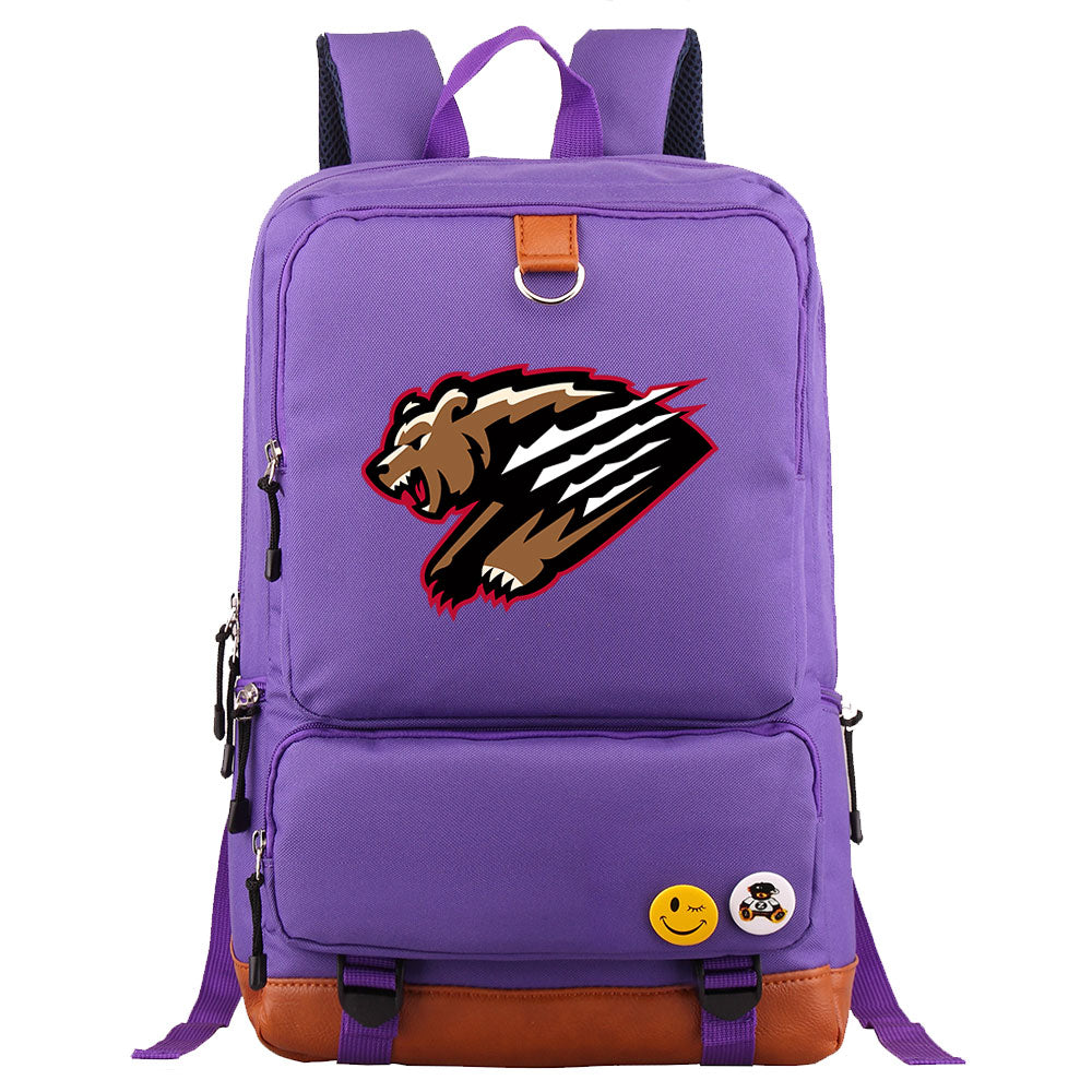 Montana Grizzlies Water Proof Backpack NoteBook Laptop School Bag