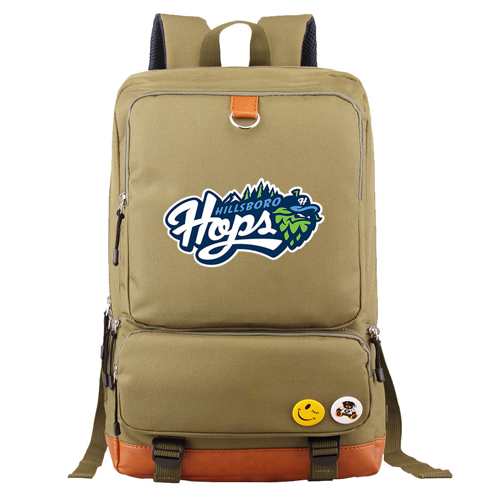 Hillsboro Hops Water Proof Backpack NoteBook Laptop School Bag