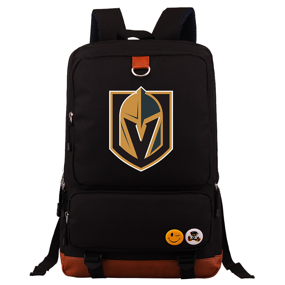 Vegas Golden Knights Hockey Team Proof Backpack NoteBook Laptop School Bag