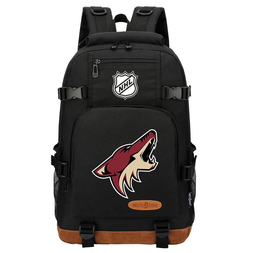 Arizona Coyotes Hockey League Waterproof Backpack School Notebook Travel Bag