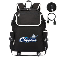 Columbus Clippers Backpack School Notebook Travel Bags