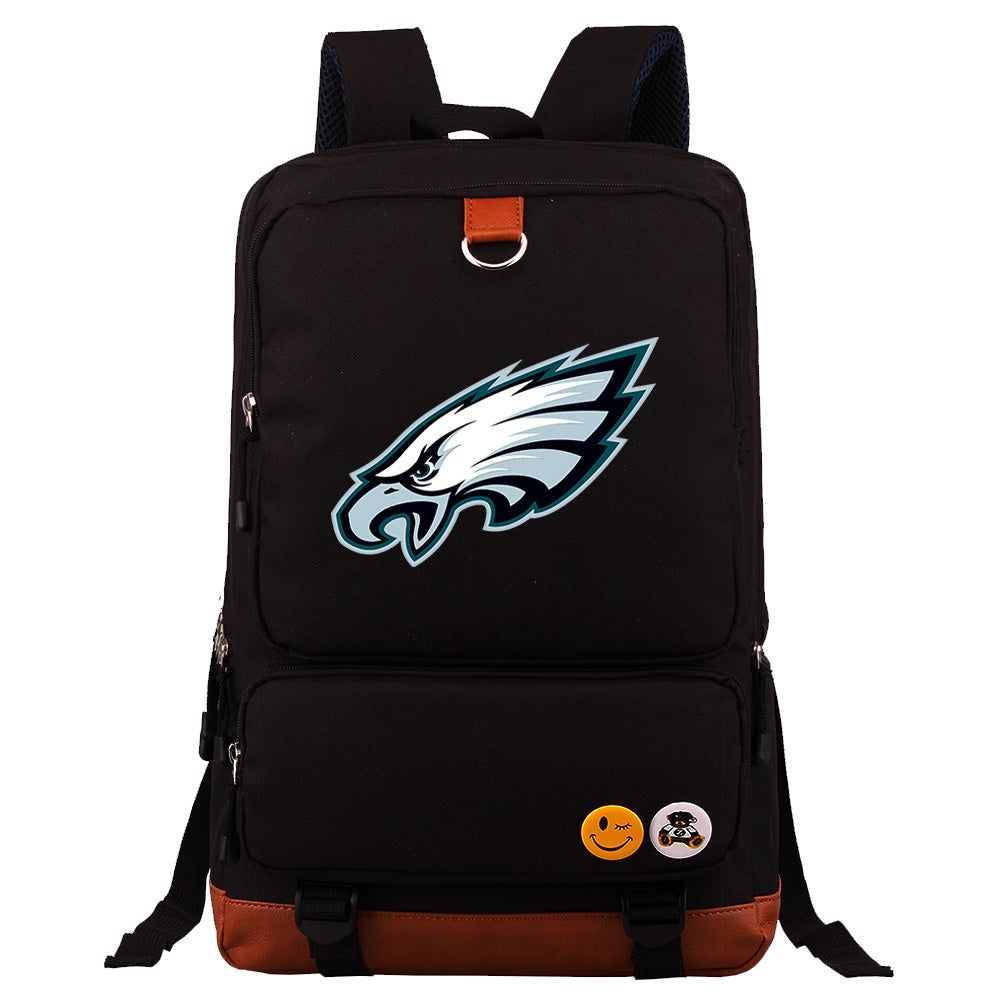 Philadelphia Eagles Football Team Rugby Proof Backpack NoteBook Laptop School Bag