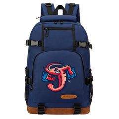 Jacksonville Jumbo Shrimp Waterproof Backpack School Notebook Travel Bag